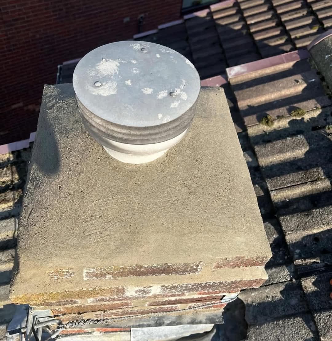 after chimney repair
