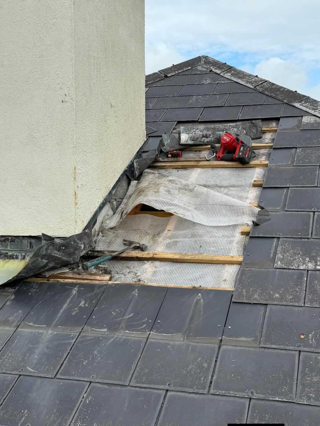 hole in roof